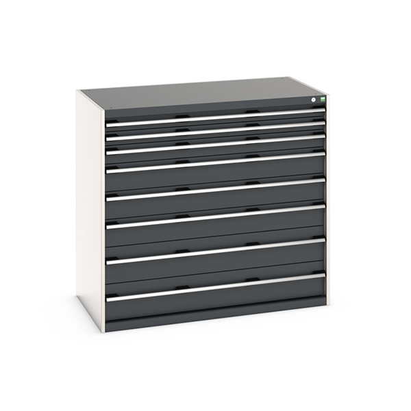 Bott Cubio Drawer Cabinet Gray Dark Gray